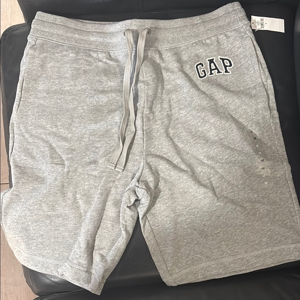 GAP Gray Athletic Shorts with Elastic Waistband